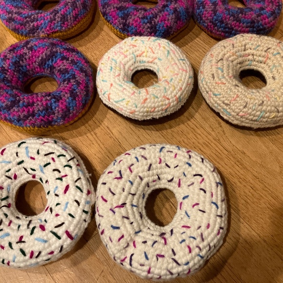 Hand-Crafted Crocheted Donuts - Picture 9 of 9